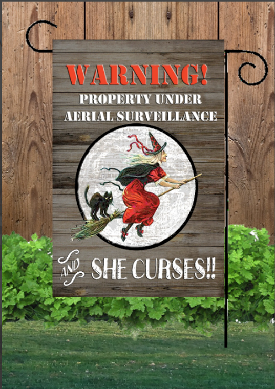 Aerial Surveillance, Garden Flag - Flags Galore