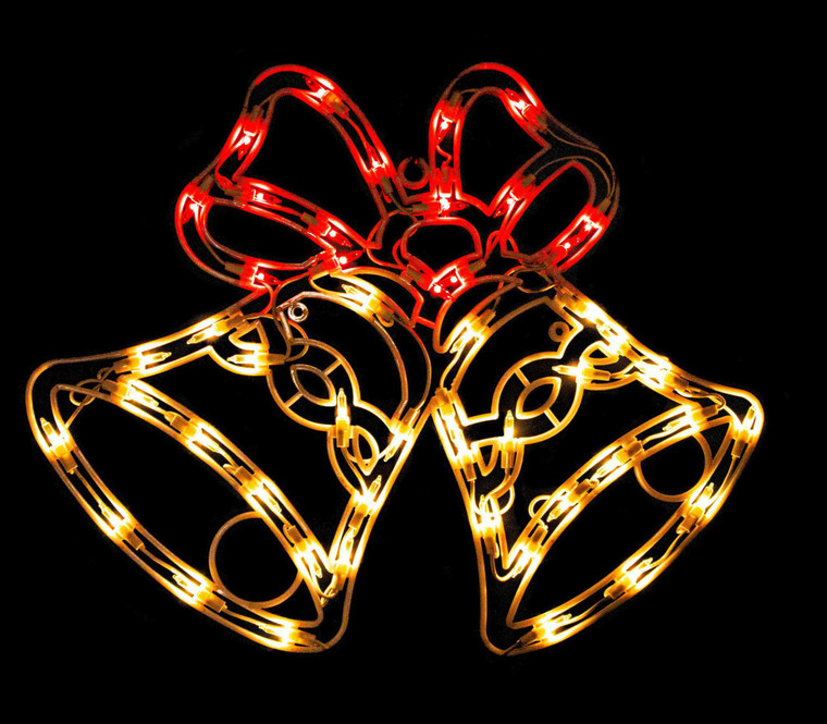 Lighted 2D Bells 14"