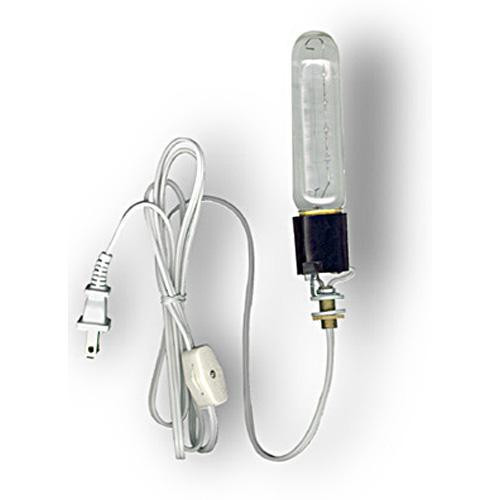 Lighting Kit - 40 Watt Tubular Bulb - 6 Foot White Cord