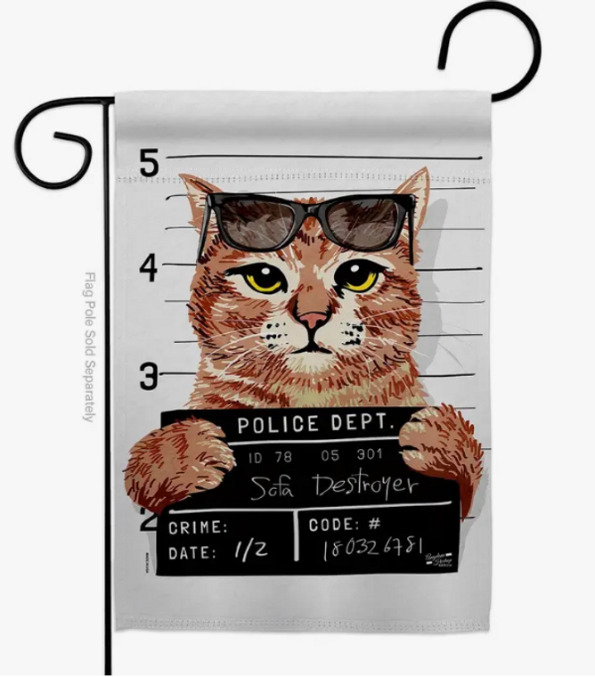 Bad Kitty Garden Flag - Two Group Flag Co.
