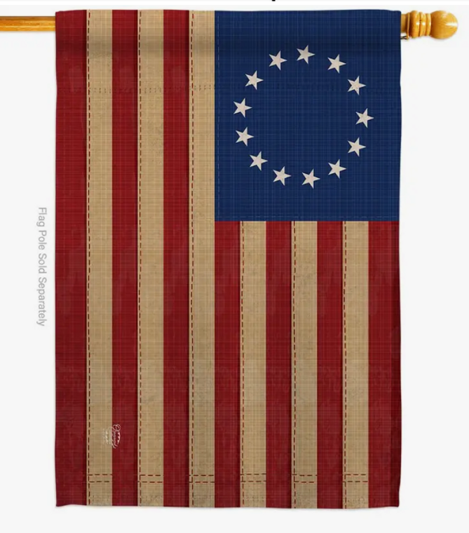 Betsy Ross Heritage House Flag - Two Group Flag Co.