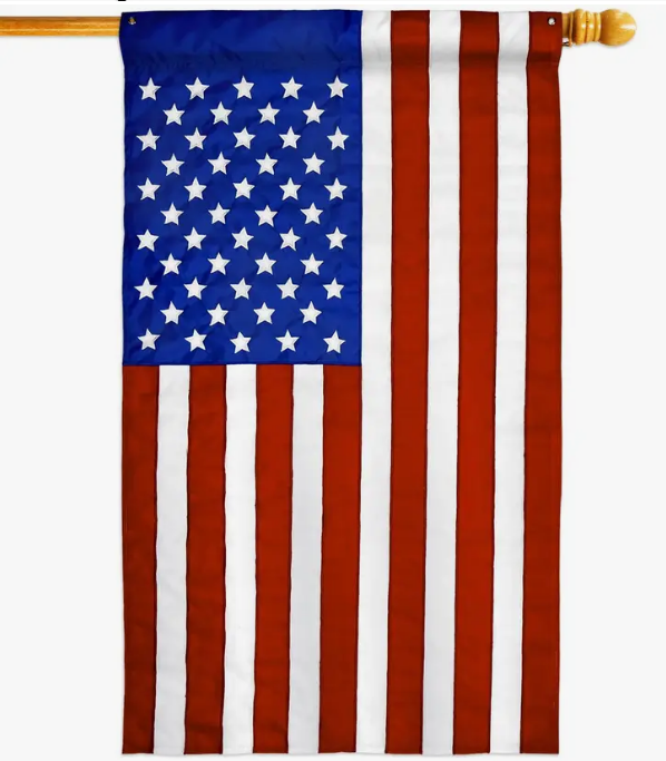 Embroidered USA House Flag - Two Group Flag Co.