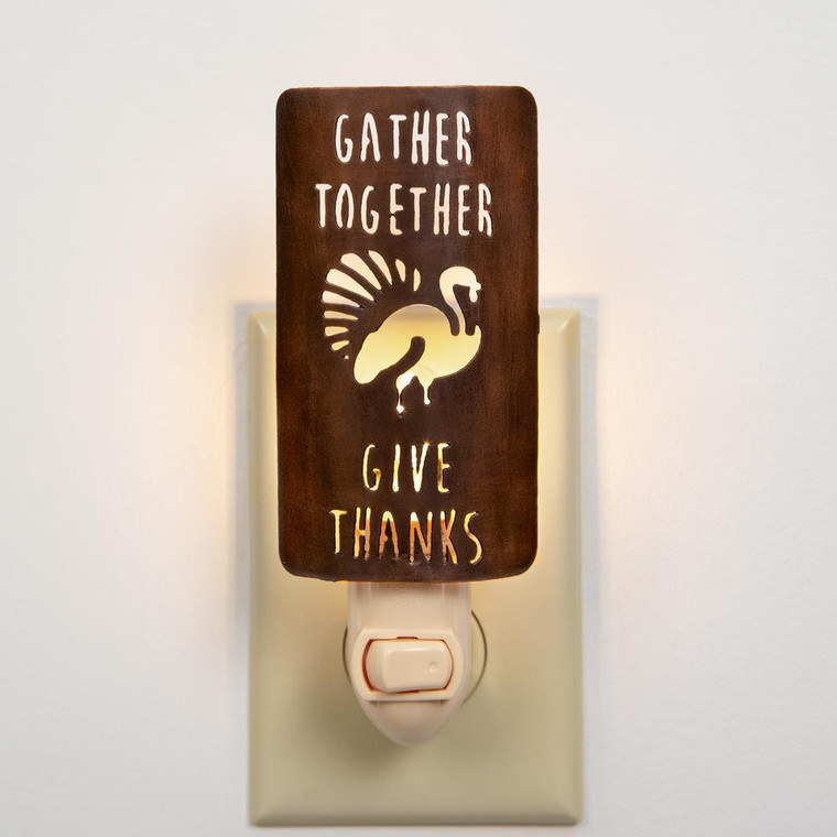 Gather Together - Thanksgiving Night Light