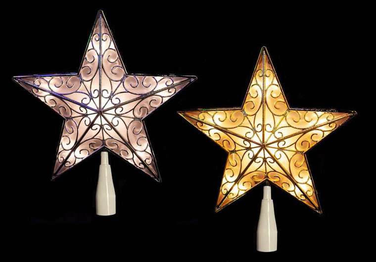 Star Tree Topper - Gold or Silver