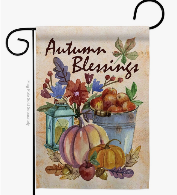 Autumn Blessings Garden Flag - Two Group Flag Co.