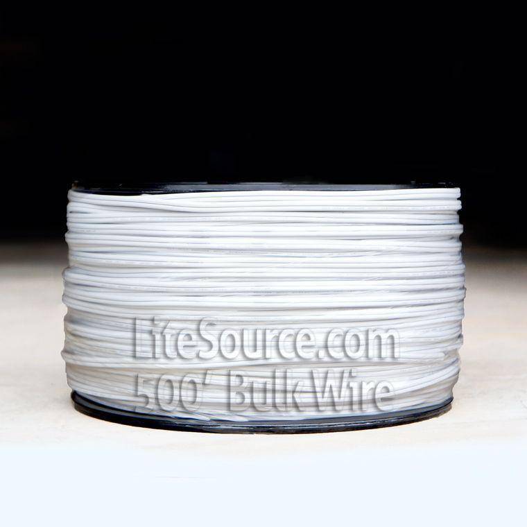 SPT-1 Zip Wire Spool - White - 500 Feet