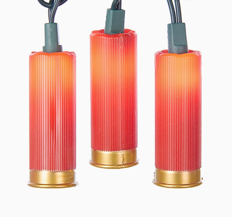10 Shotgun Shell Light Set - Kurt Adler