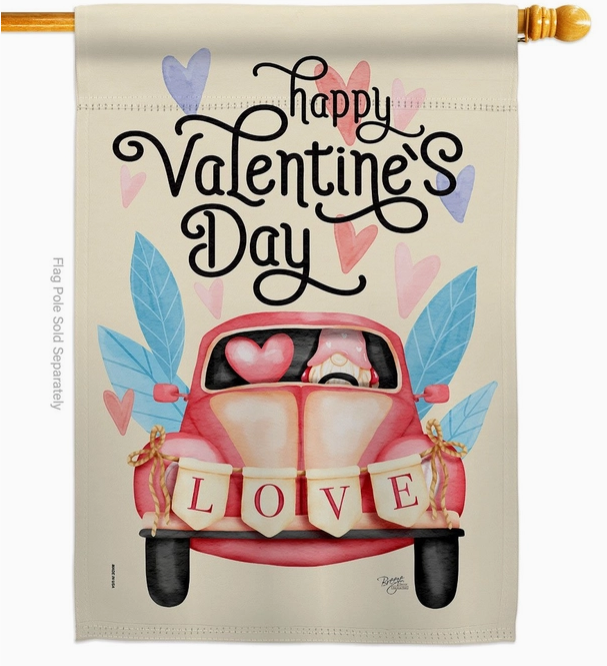 Gnome Love Delivery House Flag - Two Group Flag Co.