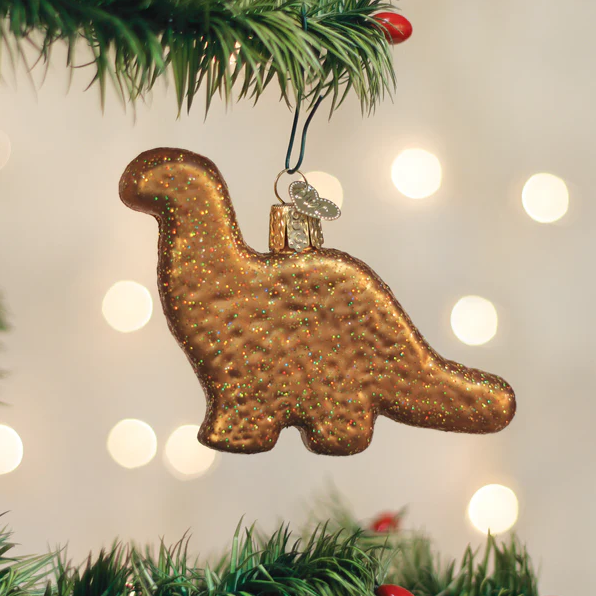 Old World Dino Chicken Nugget Ornament