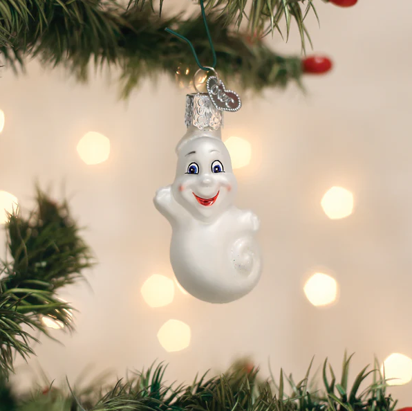 Old World Gumdrops Mini Ghost Ornament