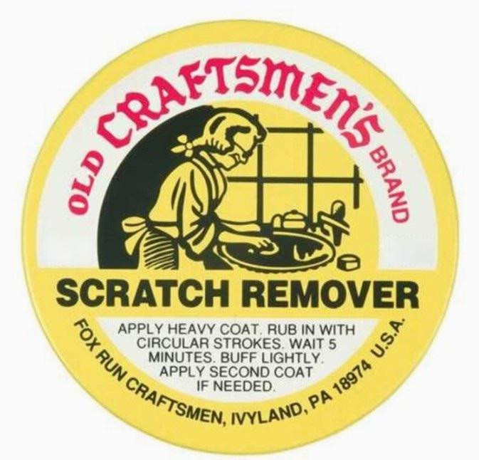 Scratch Remover Old Craftsman 1/2 Ounce Tin - Fox Run
