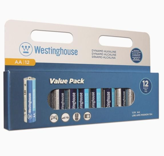 Alkaline AA - 12 Pack Westinghouse