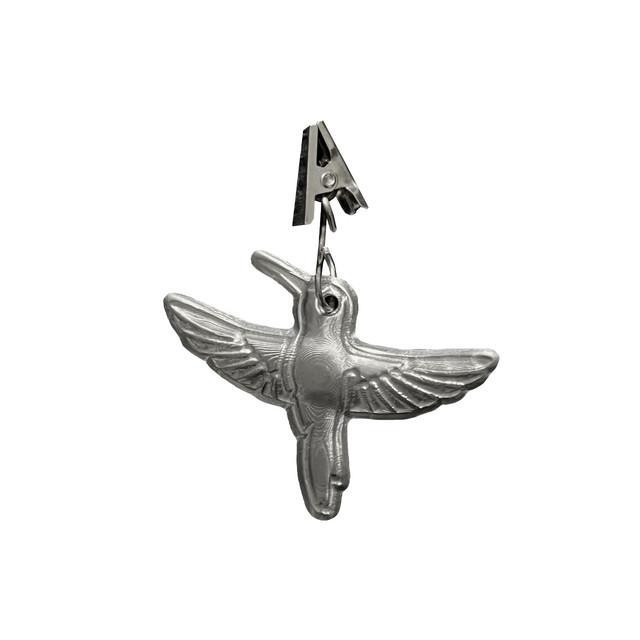 Metal Hummingbird Garden Flag Weight