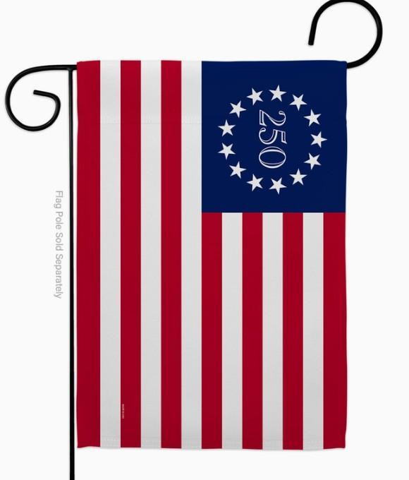 America 250 Betsy Ross Garden Flag - Two Group Flag Co.
