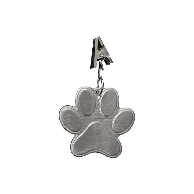 Metal Paw Print Garden Flag Weight