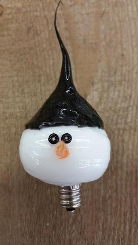 Double Dip Snowman Head Silicone Bulb - Vickie Jean's