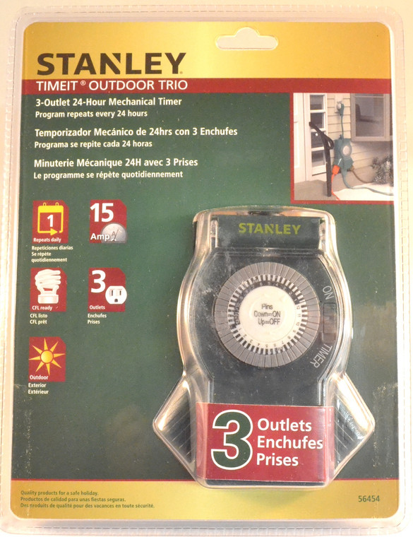 Timer - Outdoor Mechanical Trio - Stanley