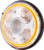 High Power LED 7" Projection head Light / Dual Color LED Halo & Classic Style Lens sold each-31499
