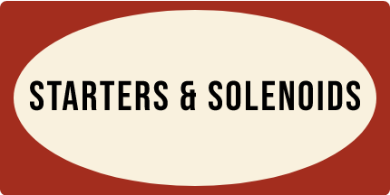 Garage - Resources - Starters & Solenoids - Vintage Auto Garage LLC