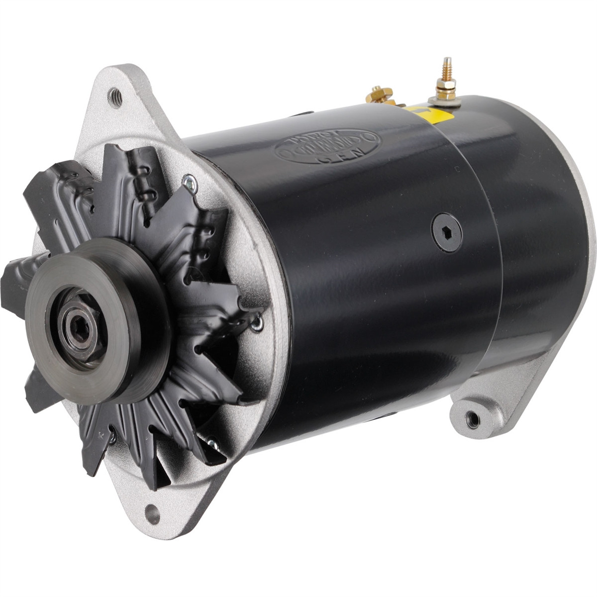 Pre-1964 GM Delco Long Case 12 volts Alternator with Lamp