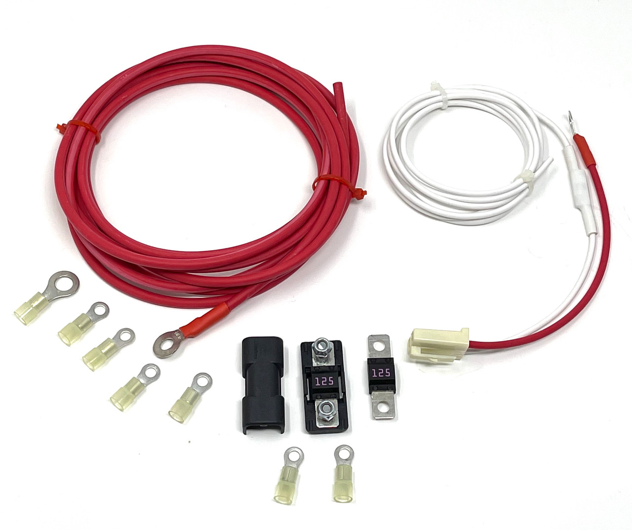 Alternator charge wire kit for Delco 10si installation-10AWPSI