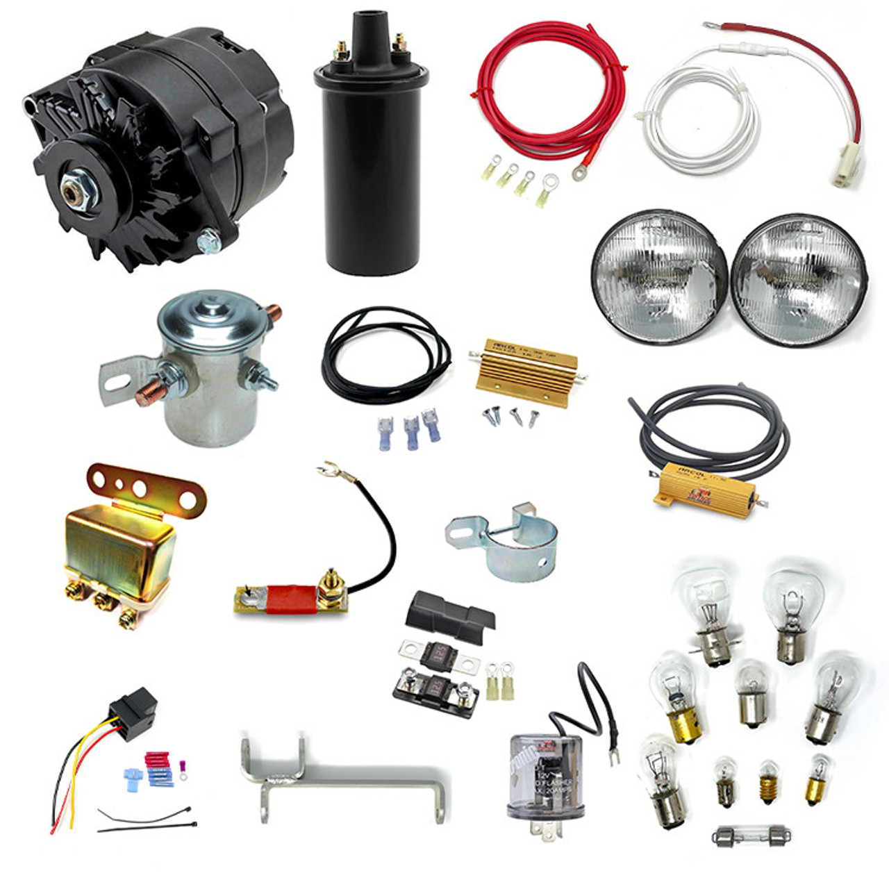 富士通 HOTMAN KH-60F 1947-1953 Kaiser Frazer, 12 Volt 100 amp Conversion Kit