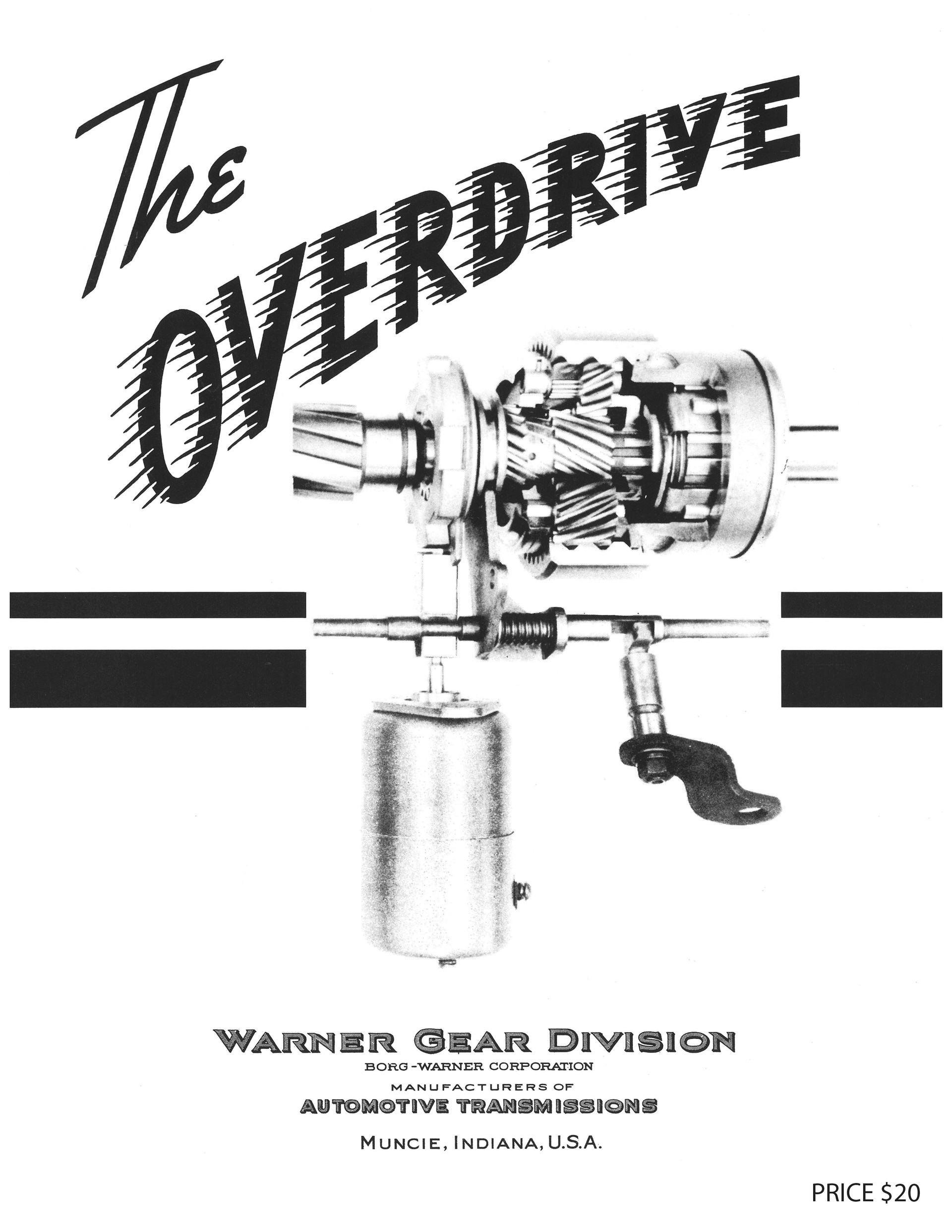 Borg Warner Overdrive R10 R11 at Vintage Auto Garage