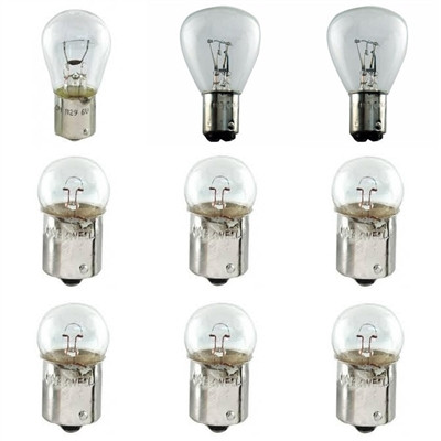 昔のランプ 1928-1936 Chevrolet Small Light Bulb Kit 12 volts