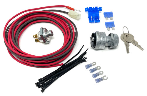 Pushbutton starter kit with on-off Ignition key  switch kit  WPS2