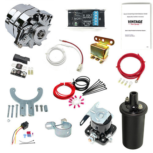 1949-1953 Ford Mercury Car-Truck Flathead V8 12V Conversion Kit - F4953CK-100