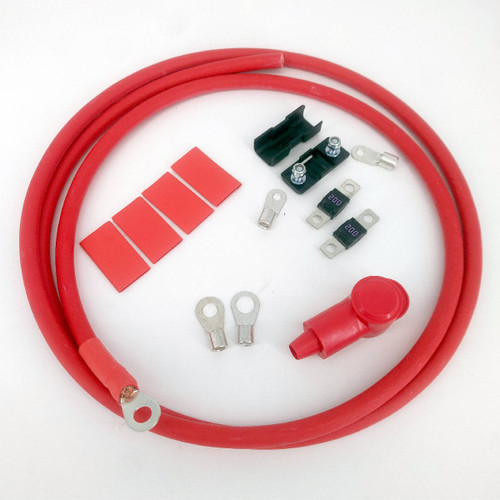 Alternator to Battery Charge Wire & Fuse Kit, 175 Amp Capacity - CW175