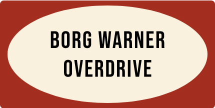 Borg Warner Overdrive