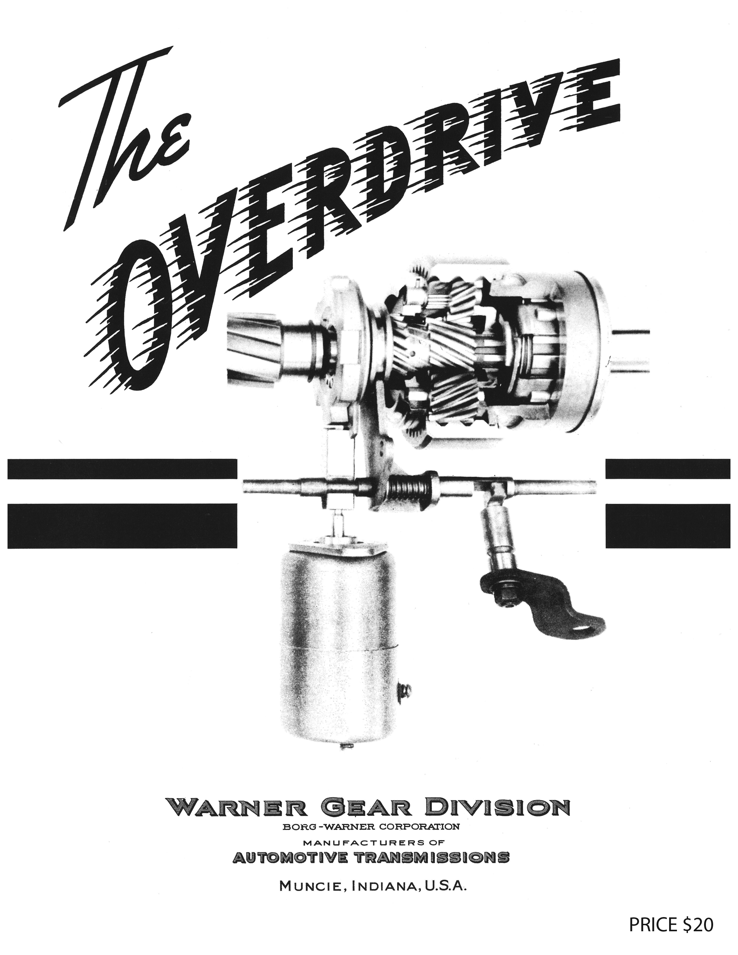 Getting Familiar with a Borg Warner R-10 R-11  Overdrive - Classic Car