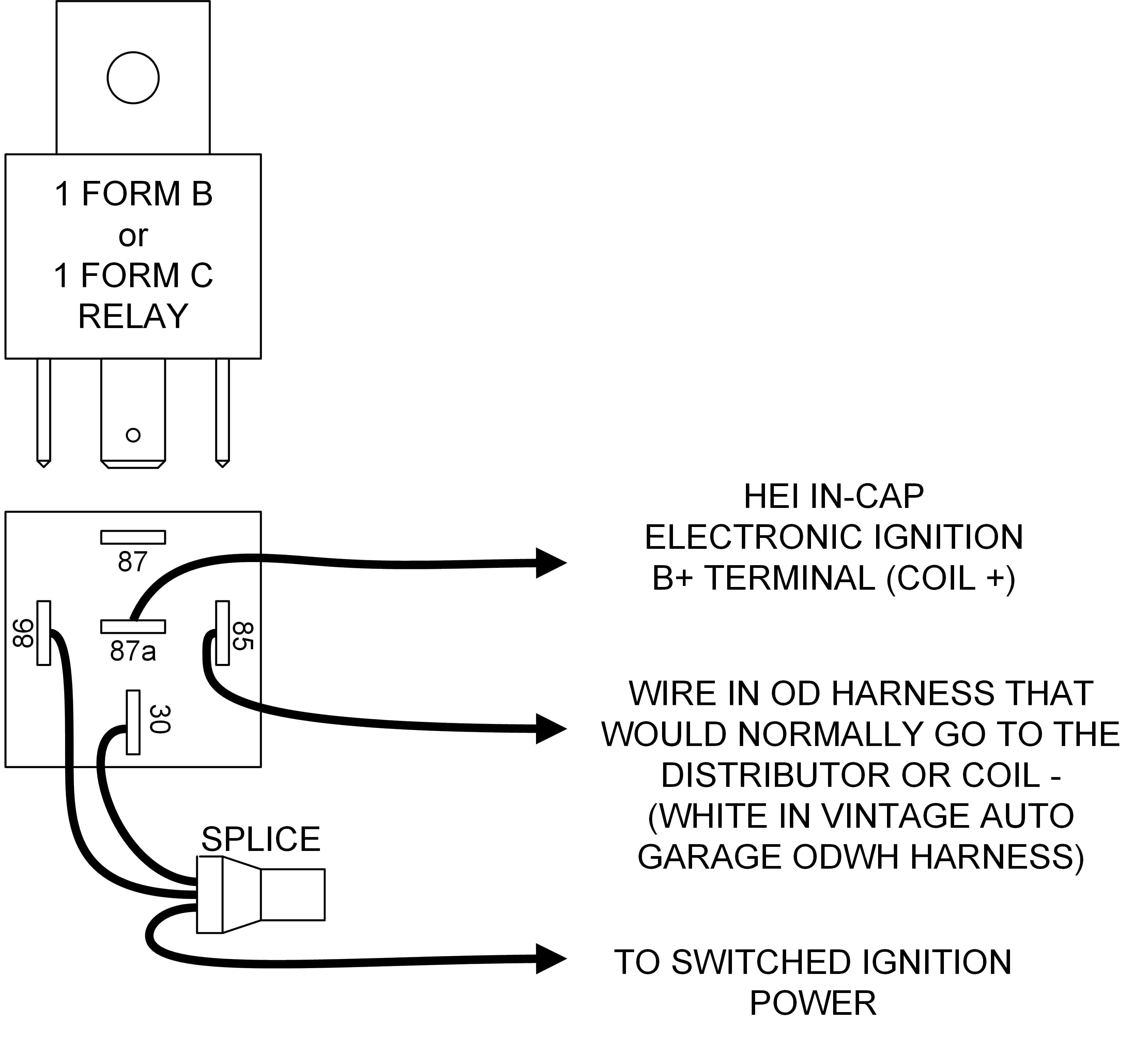 How to connect HEI or Pertonix Ign with Warner R10R11 Vintage