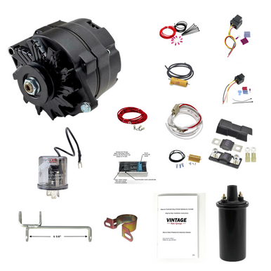 1946-55 Chrysler 12 Volt 100 amp Conversion Kit - CH4755K-100