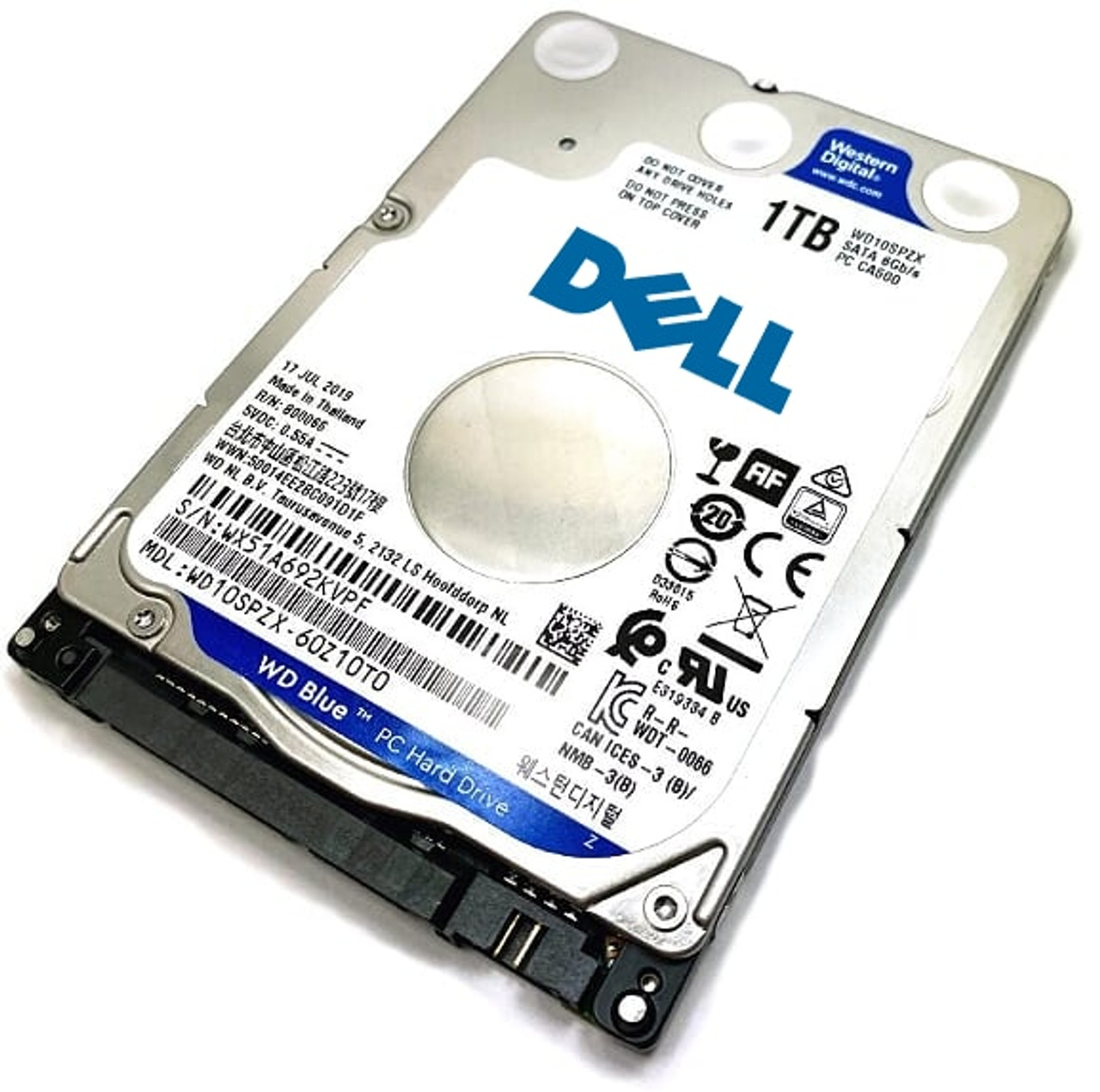 Dell Inspiron 15 7000 Series P26E Laptop Hard Drive Replacement -  