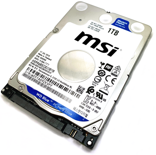 MSI GS Series GS43 (Backlit) Laptop Hard Drive Replacement