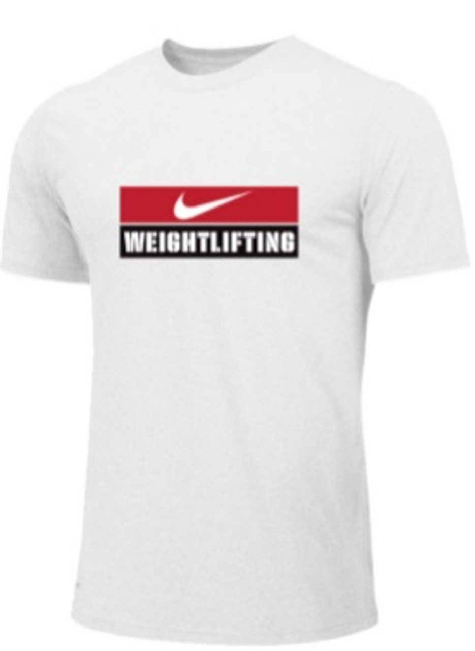 white red black nike shirt