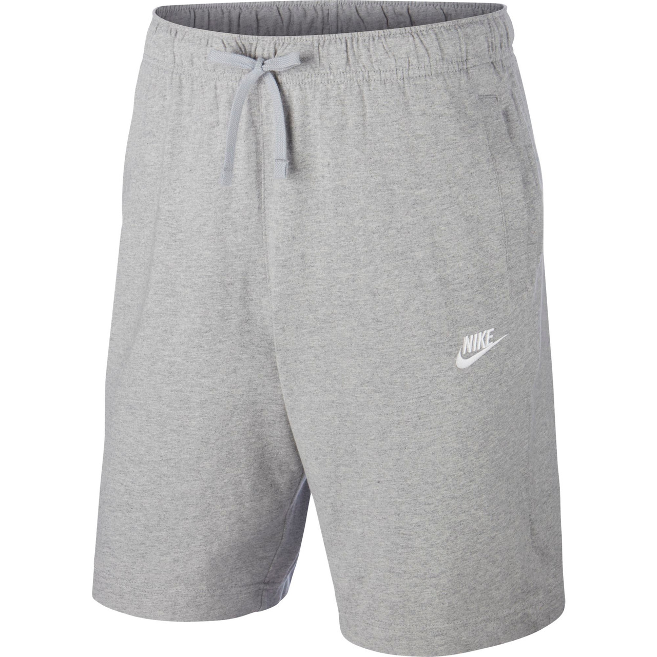 nike grey and white shorts