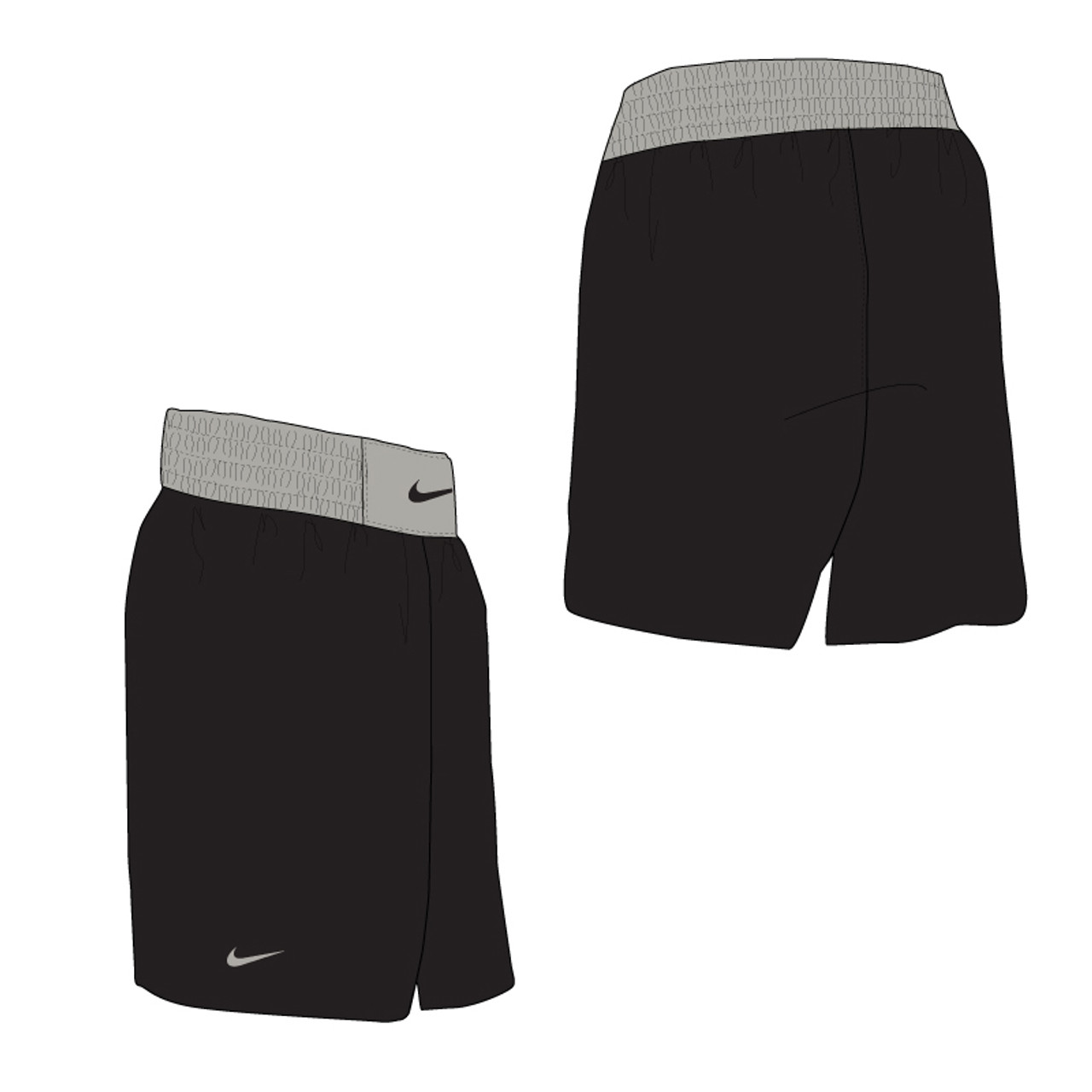 Nike Boxing Short - Black / Pewter 