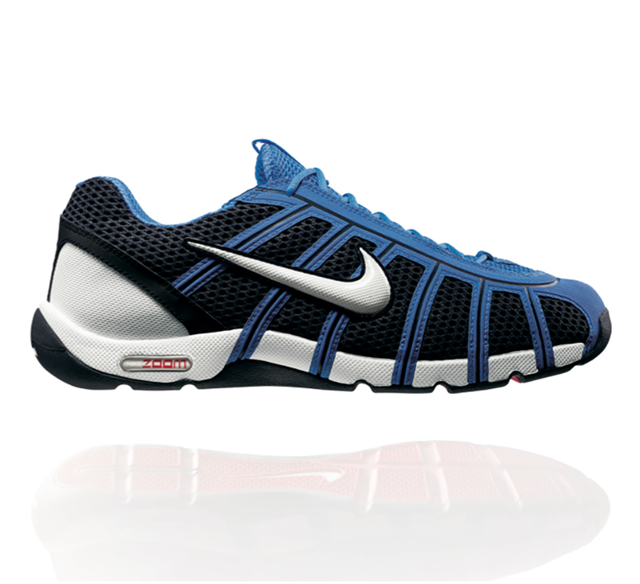 nike air zoom blue and white