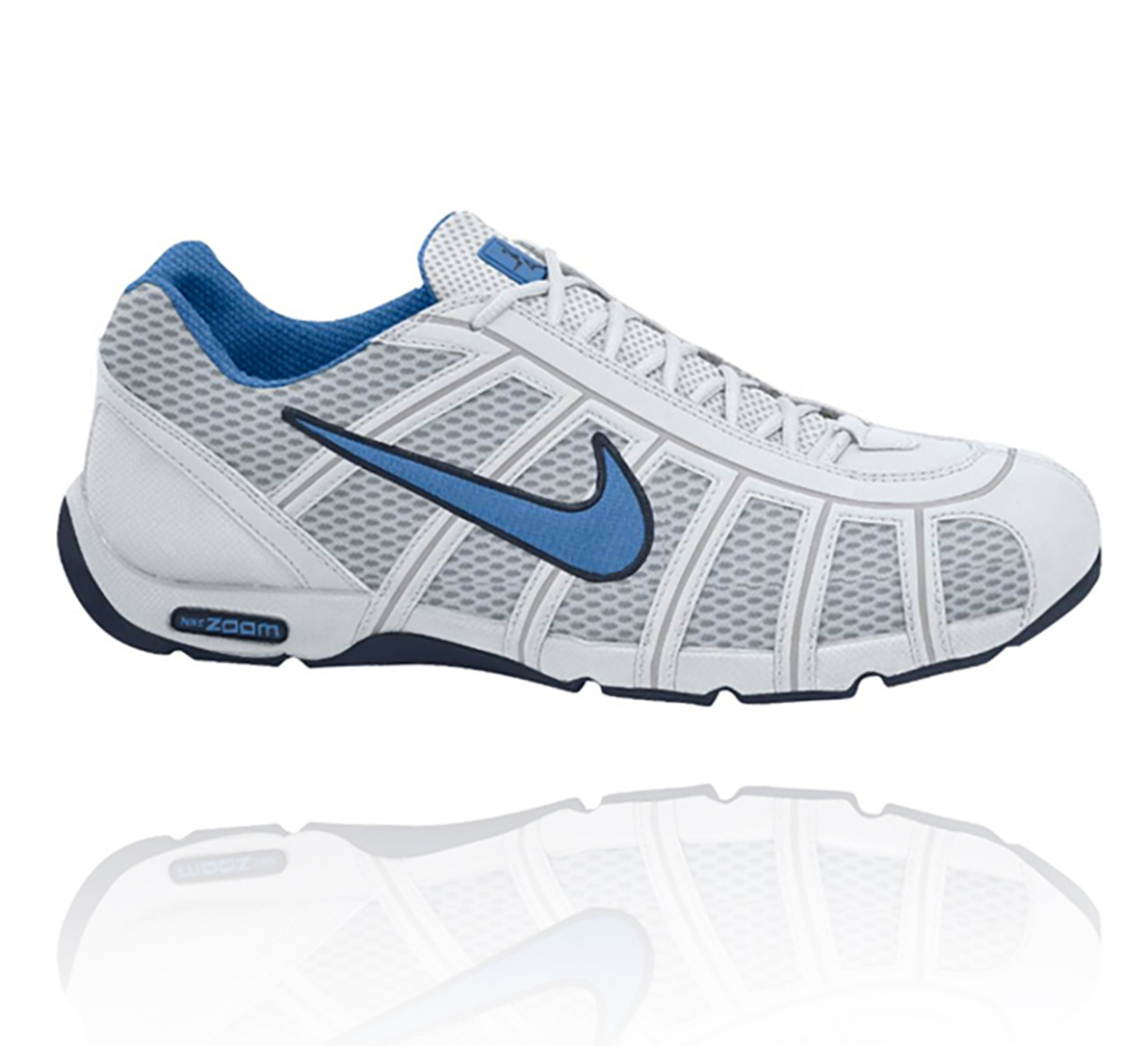 nike air zoom blue fencing shoe