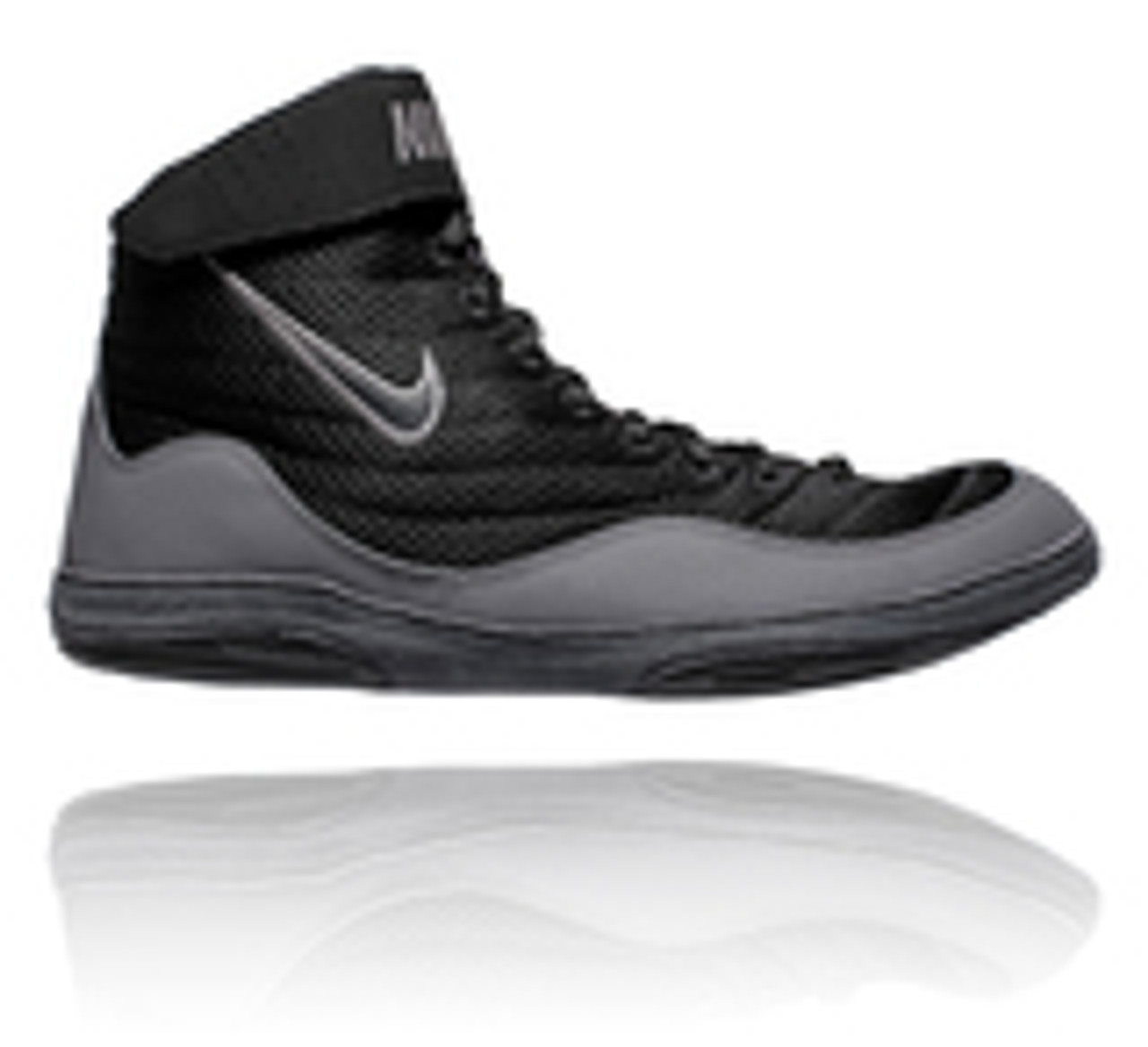 nike inflicts grey and black