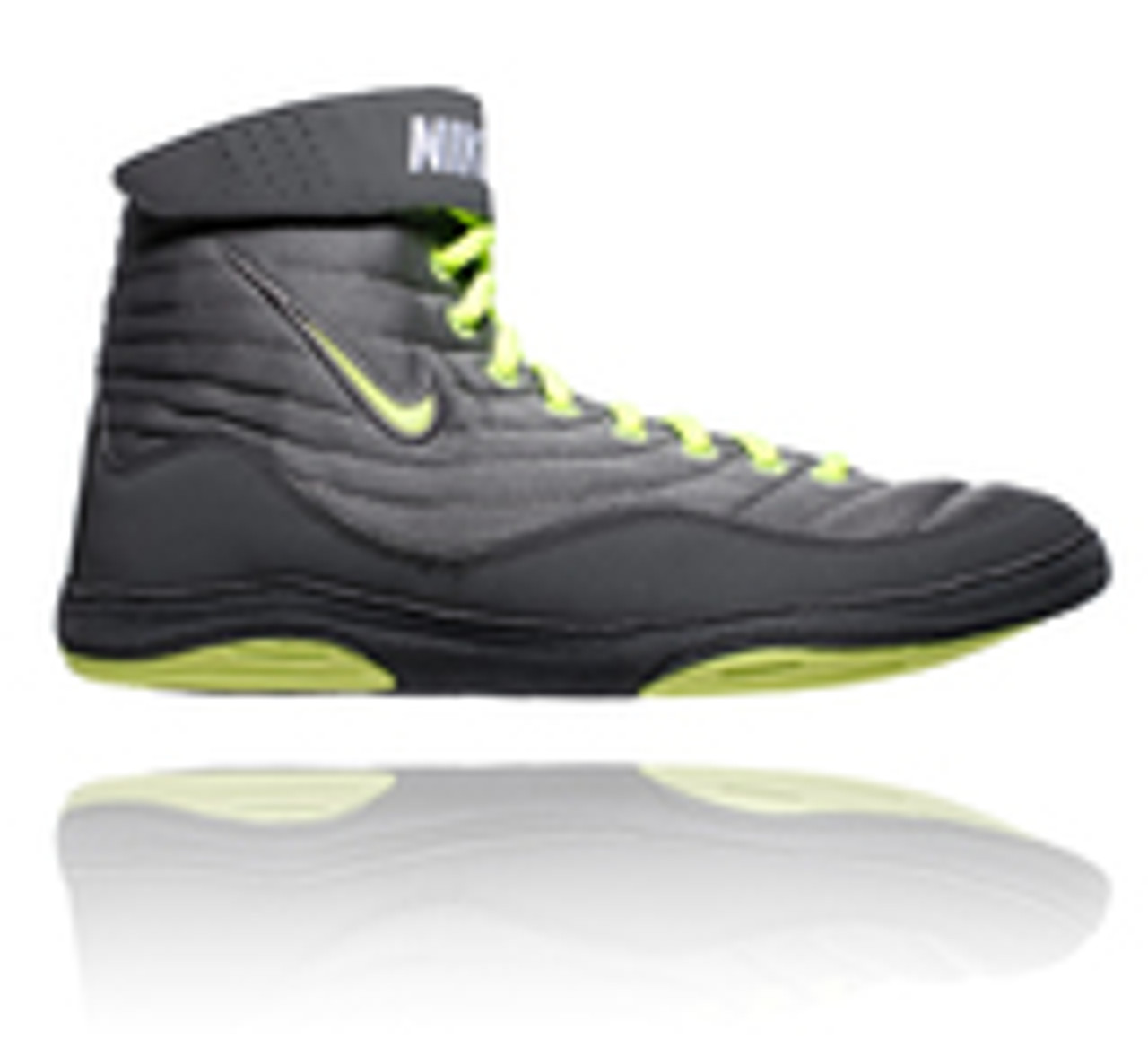 black and gold nike inflict wrestling shoes