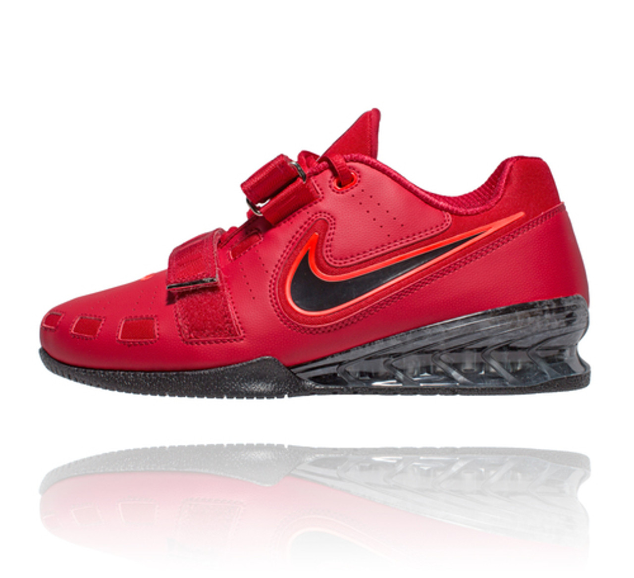 red nike sneakers