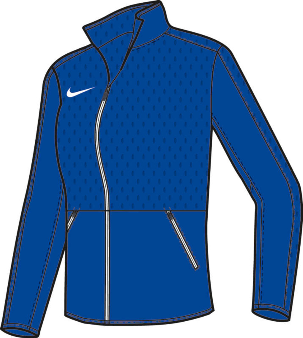 nike dri fit rivalry jacket