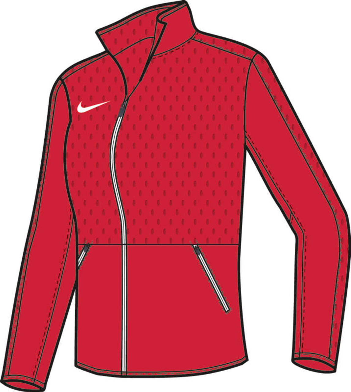 nike dri fit rivalry jacket