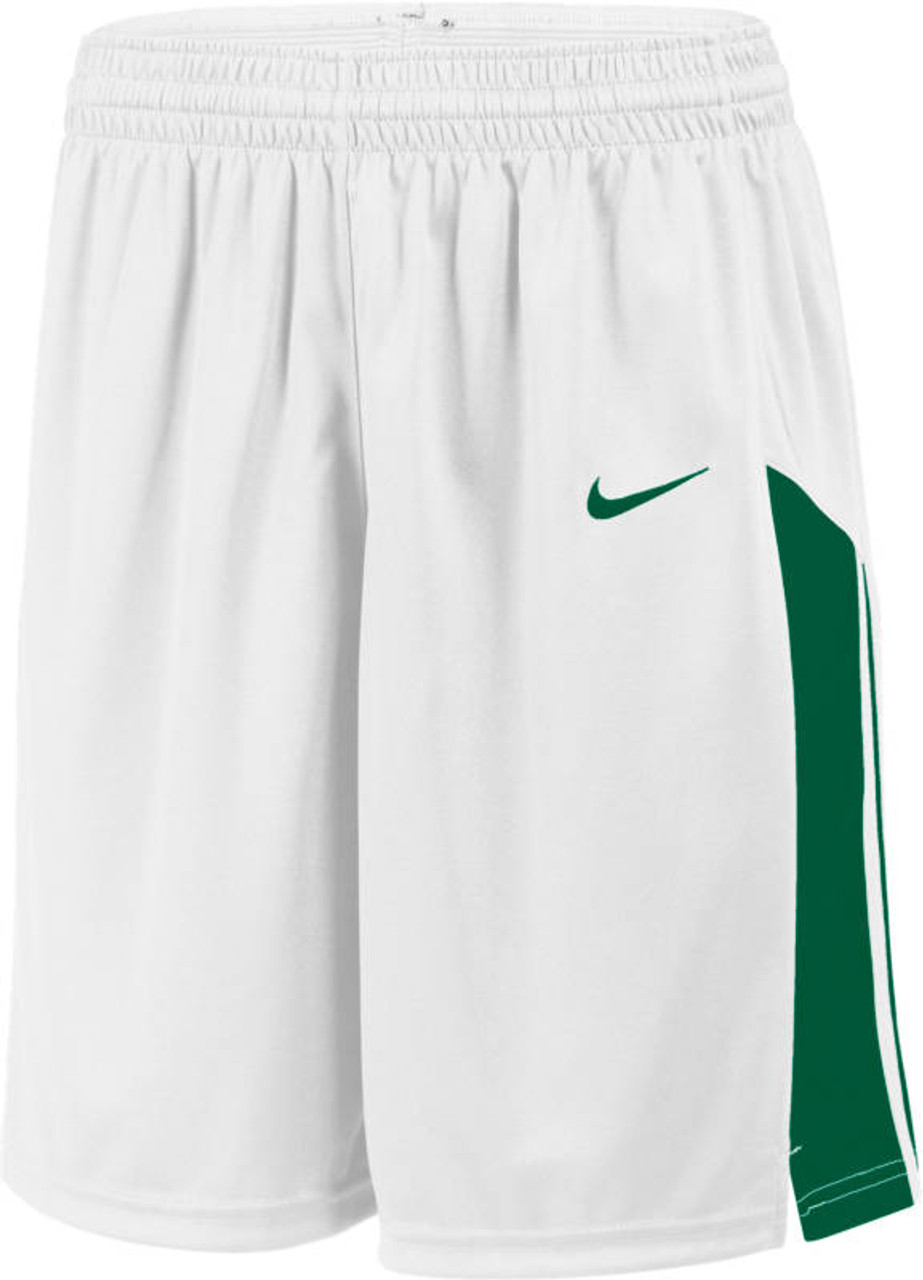 green and white nike shorts