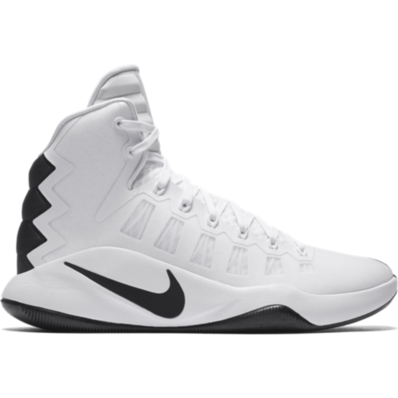 white and black hyperdunks