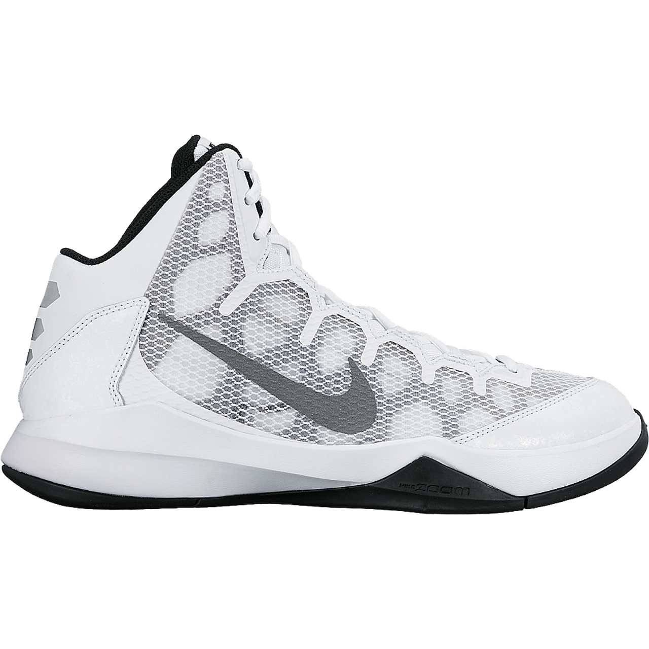 Nike Men's Zoom Without A Doubt - White/Metallic Silver/Black